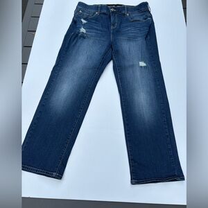Torrid Bombshell Straight Women’s Jeans Distressed Size 18R Stretch